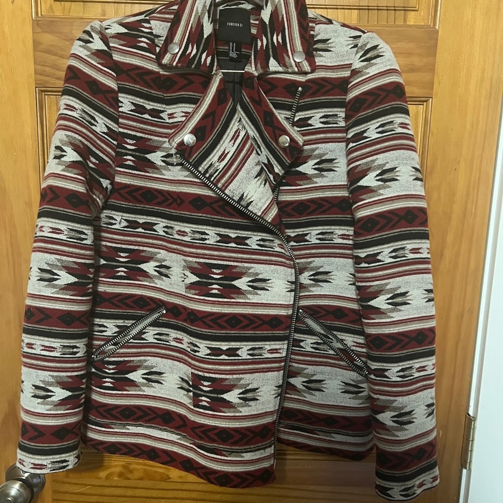 Western Moto Jacket Forever 21 size medium